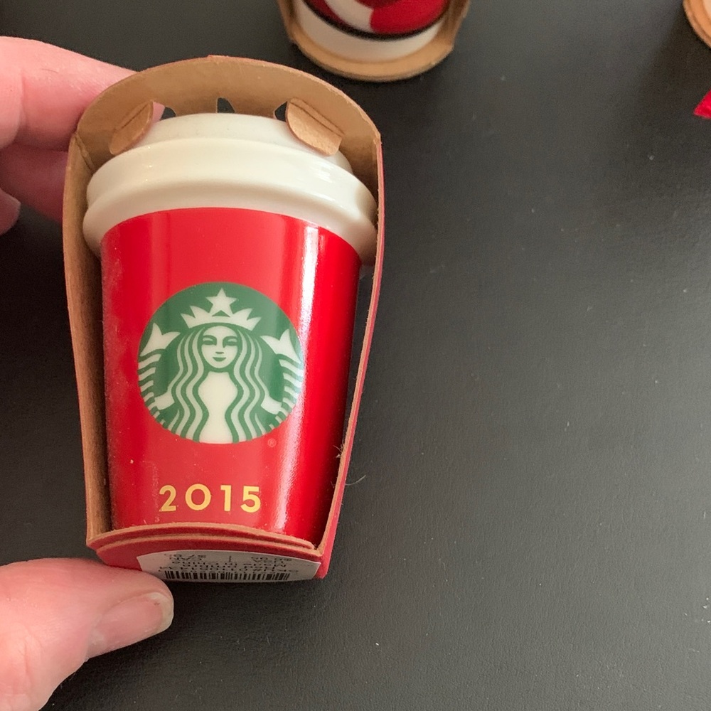 Starbucks 2015 Holiday Cup Ornament